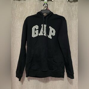 GAP Men's Black Hoodie with Logo